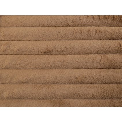 Kožešina s pruhy / imitace činčily (Varianta 1 (1) bílá, Balení 1 m)