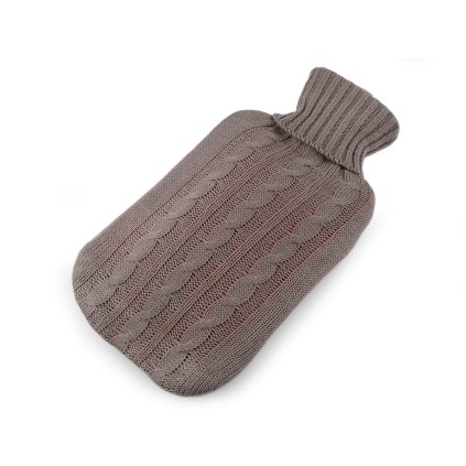 Termofor s pleteným obalem 20x35 cm (Varianta 1 krémová světlá, Balení 1 ks)