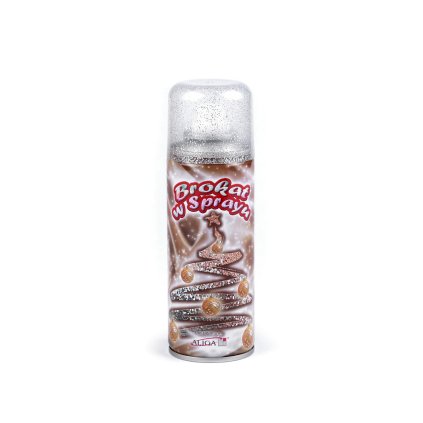 Glitry ve spreji 250 ml (Varianta 2 zlatá, Balení 1 ks)