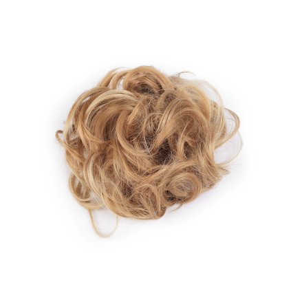 Gumička s vlasy (Varianta 1 blond melír, Balení 1 ks)