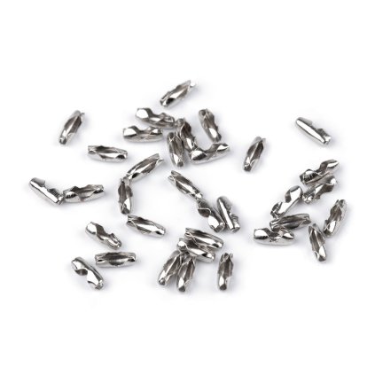 Spojka / koncovka na kuličkový řetízek 3x8 mm