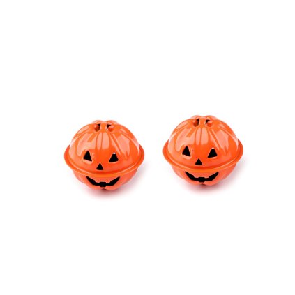 Rolnička dýně halloween Ø30, 40 mm (Varianta 3 (Ø30 mm) bílá, Balení 2 ks)