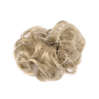 Gumička s vlasy (Varianta 3 rezavá tmavá, Balení 1 ks)