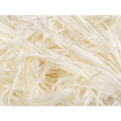 Dekorační papírová tráva 30 g (Varianta 2 hnědá přírodní, Balení 1 sáček)