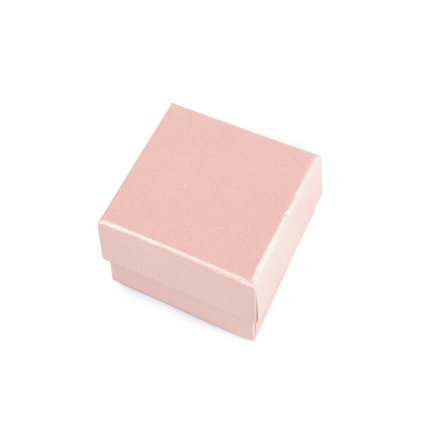 Krabička na šperky 5,5x5,5 cm (Varianta 2 černá mat, Balení 2 ks)