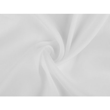 Šifon s leskem (Varianta 1 (1) Off White, Balení 1 m)