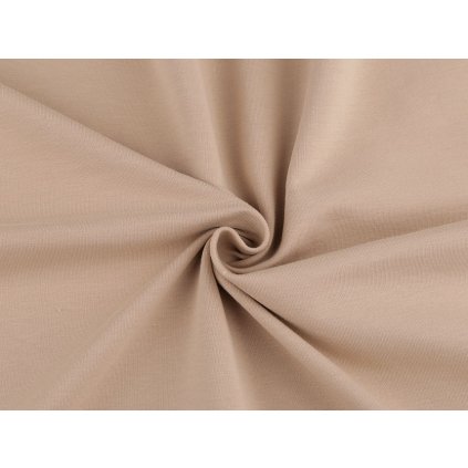 Teplákovina bavlněná počesaná jednobarevná (Varianta 2 (022) (250 g/m²) zelenkavá, Balení 1 m)