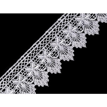 Vzdušná krajka šíře 55 mm (Varianta 8 zelená jedle, Balení 13.5 m)