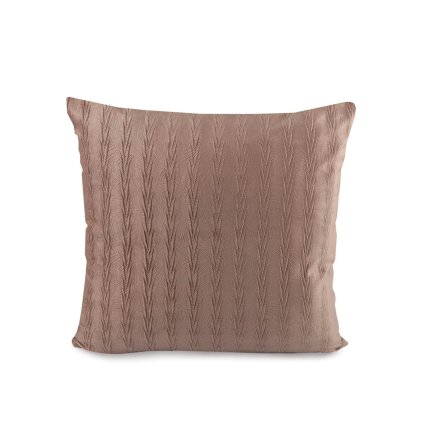 Povlak na polštář velvetový 45x45 cm (Varianta 1 béžová tmavá, Balení 2 ks)
