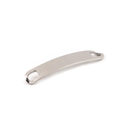 Komponent k výrobě náramků z nerezové oceli 8x44 mm