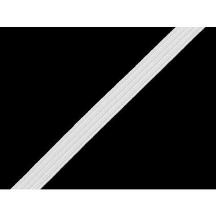 Prádlová pruženka šíře 6 mm (Varianta 1 bílá, Balení 126 m)