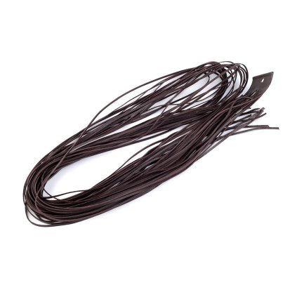 Kožený řemínek šíře 2 mm, 120 cm (Varianta 2 (1) černá, Balení 20 ks)