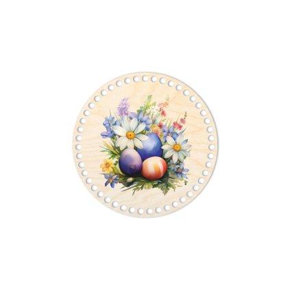 Velikonoční vejce s květy