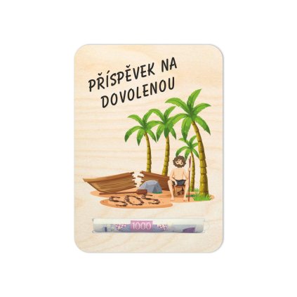 Dárková karta na dovolenou