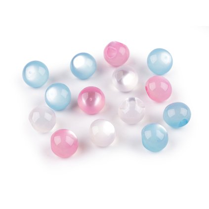 Perla k našití / knoflík kočičí oko Ø11 mm