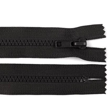 Kostěný zip No 5 délka 20 cm (Varianta 322 černá, Balení 1 ks)
