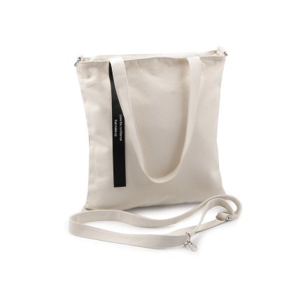 Textilní taška / crossbody bavlněná 33x38 cm