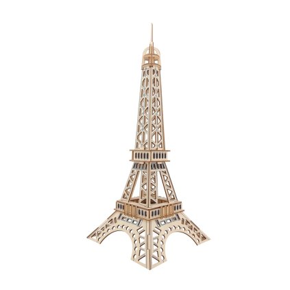 Dřevěné 3D puzzle Eiffelova věž