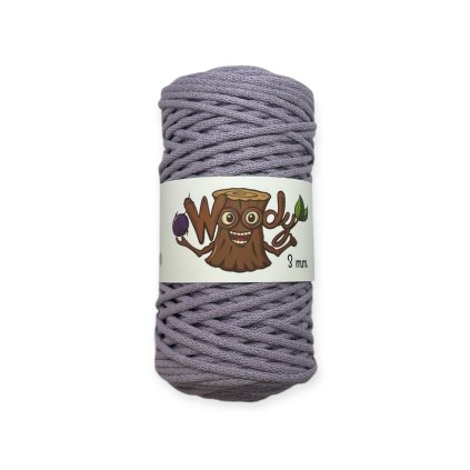 Woody 3 mm – Světle fialová (100m)