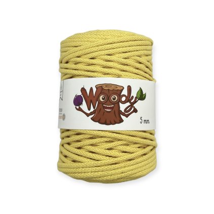 Woody 5 mm – Žlutá (100m)