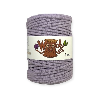Woody 5 mm – Světle fialová (100m)