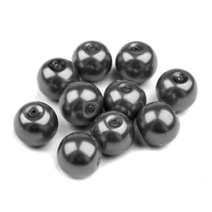Skleněné voskové perly Ø10 mm, 50 gramů
