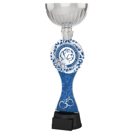 Akrylátová trofej ACUPCG EDS25 2 | Kynologie (Výška cm 32, Štítek na pohár 45x25)