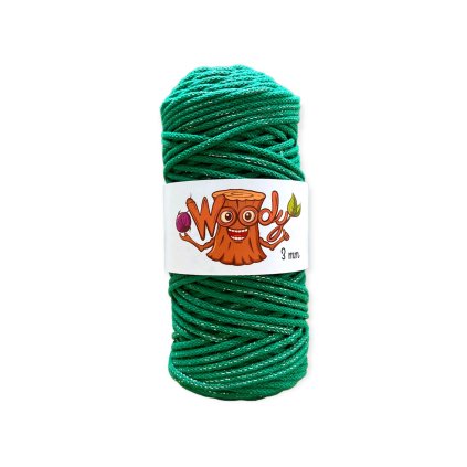 Woody 3 mm – Vánoční zelená (100m)