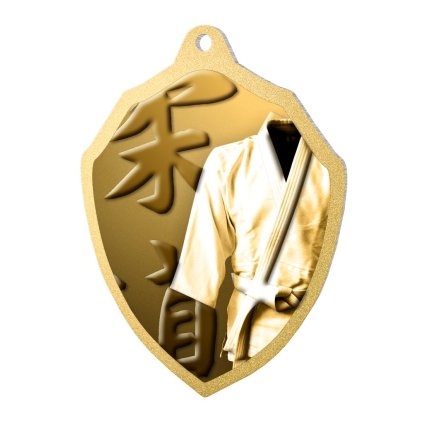 Kovová medaile MDMR02M21 | Bojová umění (MD průměr 6, Barva bronz, Stuha ST1)
