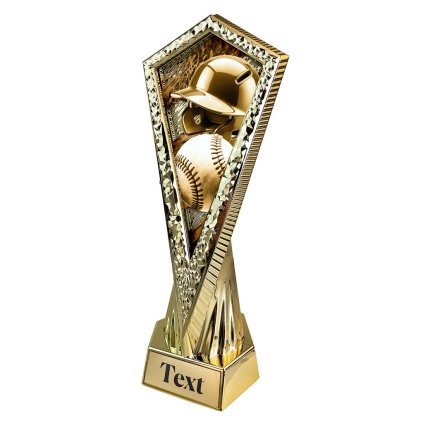 Sportovní pohár AYR1M04 | Baseball (Výška cm 27, Barva bronz, Štítek na pohár 60x25)