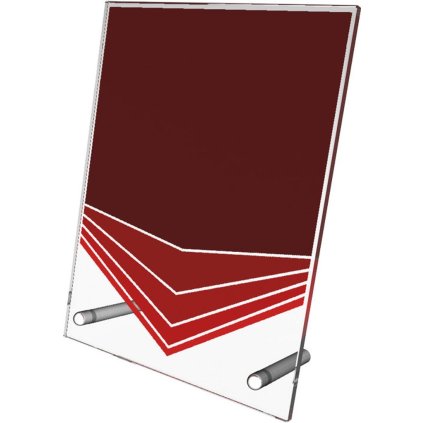 Skleněná trofej CR3096 (Laserové gravírování Laserové gravírování 90, UV tisk sklo UV tisk sklo 90, Výška cm 12)
