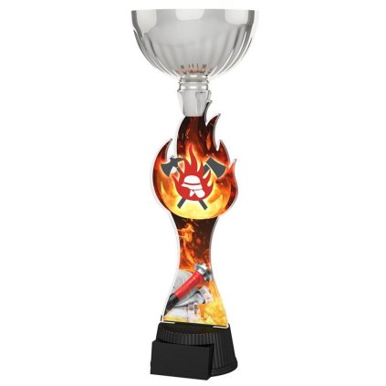 Akrylátová trofej ACUPCS01M91 | Hasiči (Výška cm 28,5, Štítek na pohár 45x25, Vložit text či logo na trofej 55kč)