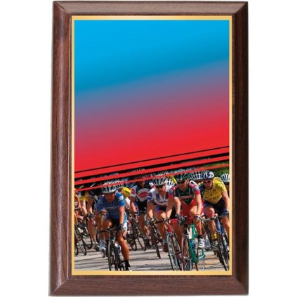Plaketa PLP3M24 | Cyklistika (Výška cm 10)