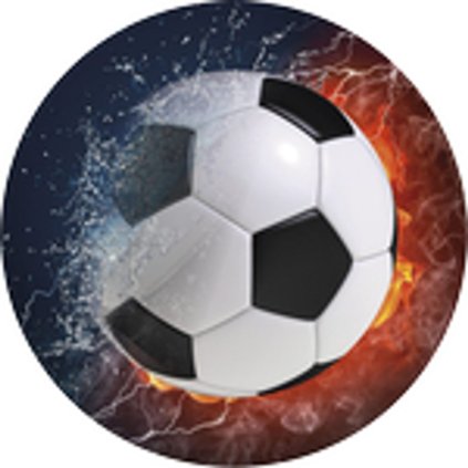 Emblém ES82 | Fotbal (Průměr cm 2,5)