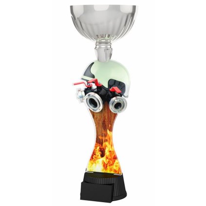 Akrylátová trofej ACUPCSM52 | Hasiči (Výška cm 28, Štítek na pohár 45x25, Vložit text či logo na trofej 55kč)