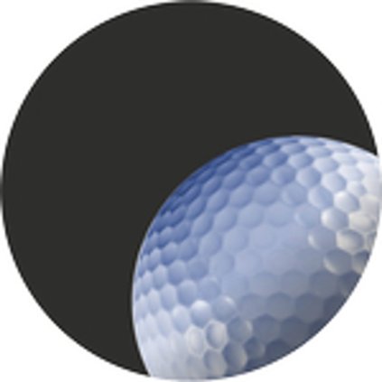 Emblém ES26 | Golf (Průměr cm 2,5)