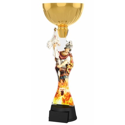 Akrylátová trofej ACUPCGM58 | Hasiči (Výška cm 28, Štítek na pohár 45x25, Vložit text či logo na trofej 55kč)