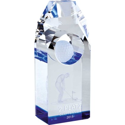 Golfová trofej CR7126 | Golf (Výška cm 16, Laserové gravírování Laserové gravírování 180)