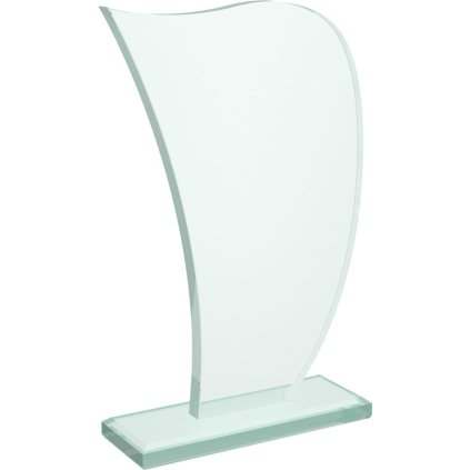 Skleněná trofej CR22214 (Výška cm 16,5, Laserové gravírování Laserové gravírování 180)