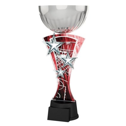 Akrylátová trofej ASTARRCUPMINIM02 | Basketball (Výška cm 21,5, Štítek na pohár 40x16)