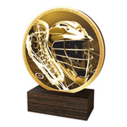 Dřevěná plaketa TFRW562 | Lacrosse (Výška cm 9,5, Štítek na pohár 65x23)