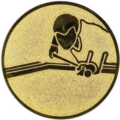 Emblém LTK053 | Billiard (Průměr cm 2,5)