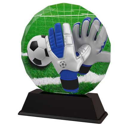 Akrylátová trofej ACER2017M3 | Fotbal (Výška cm 13, Štítek na pohár 99x22)