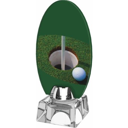 Golfová trofej ACLG0115M7 | Golf (Výška cm 14,5, Štítek na pohár 55x20)