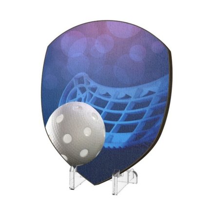 Plaketa WPP004M19 | Florbal (Výška cm 10, Vložit text či logo na trofej 55kč)