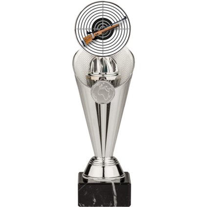 Akrylátová trofej ACLP2000M27 | Střelba (Výška cm 20, Emblém na pohár Emblém 2,5 cm, Štítek na pohár 48x16)
