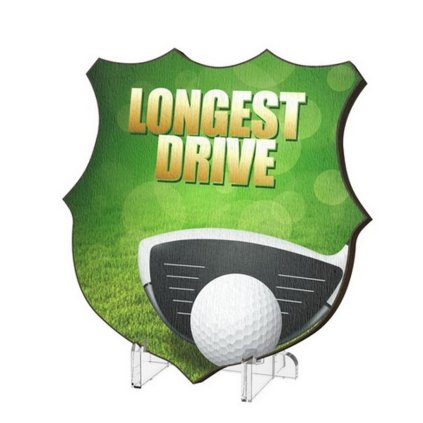 Plaketa WPP002M01 | Golf (Výška cm 10, Vložit text či logo na trofej 55kč)