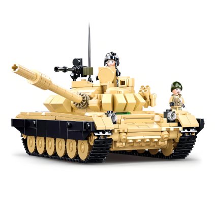 Model Bricks M38-B1011 Bitevní tank T-72B3 2v1
