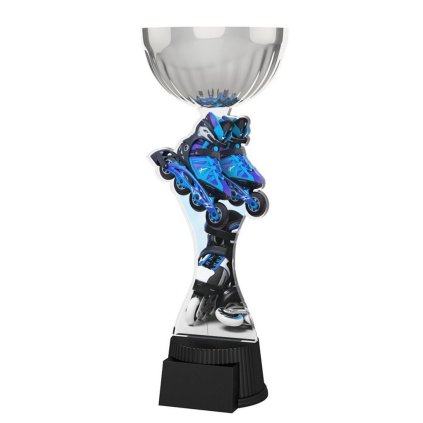 Akrylátová trofej ACUPCSMINIM60 | Bruslení (Výška cm 20,5, Štítek na pohár 40x16)