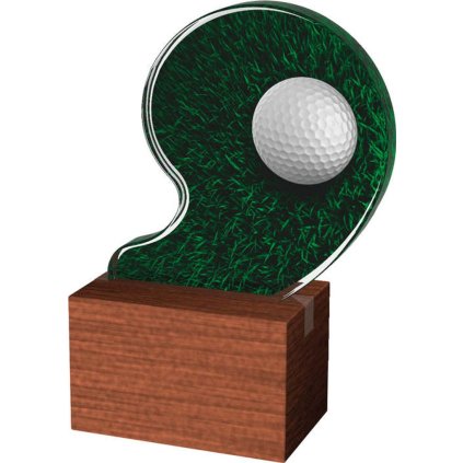 Golfová trofej ACD0002M4 (Výška cm 14,5, Vložit text či logo na trofej 55kč)